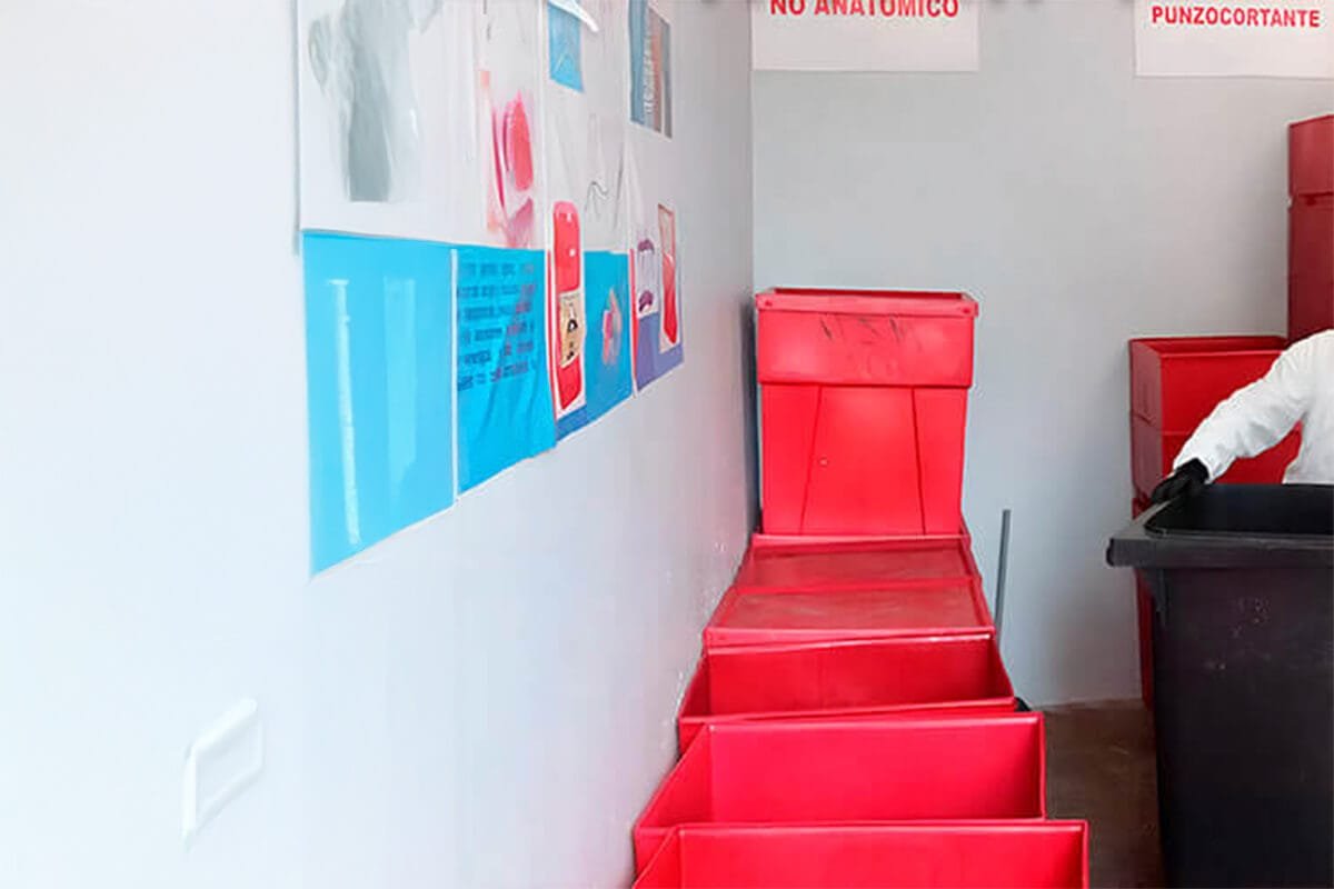 almacenamiento temporal de RPBI